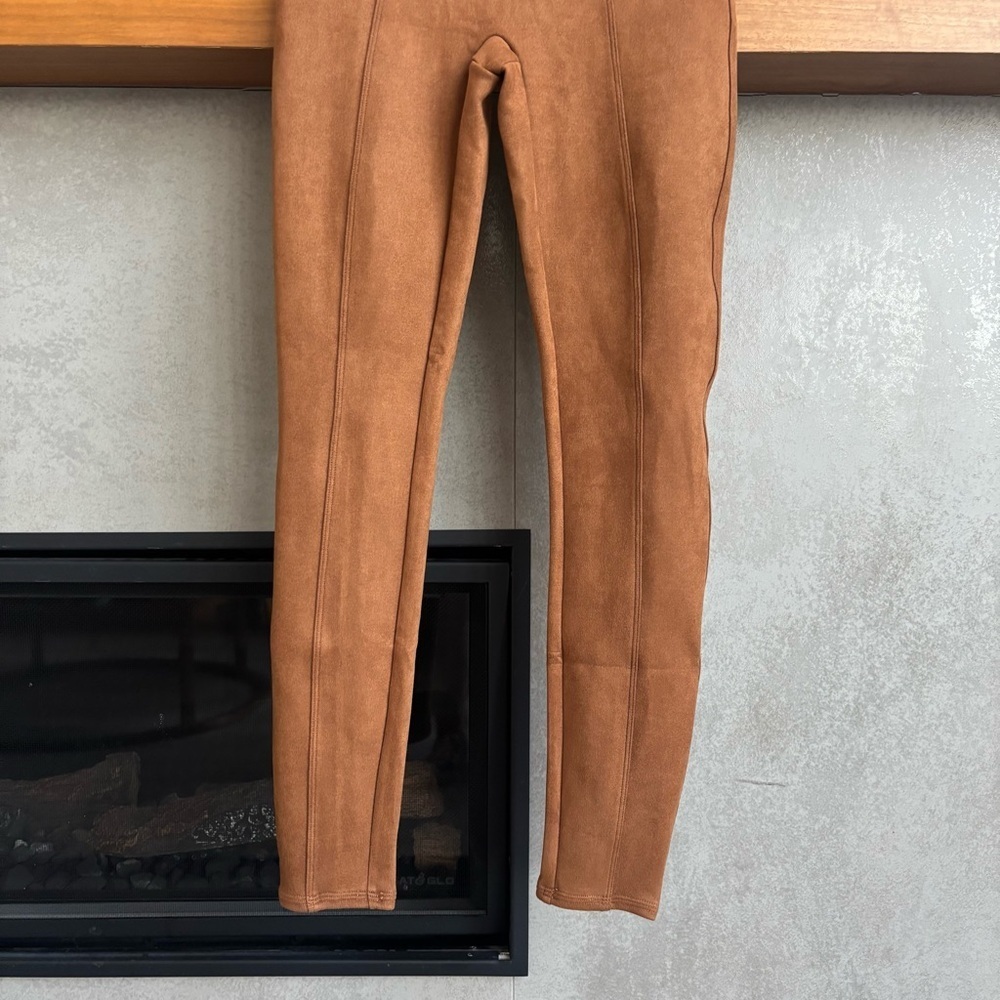 NWT SPANX High Waist Faux Suede Leggings, SIZE S/P - Picture 10 of 16